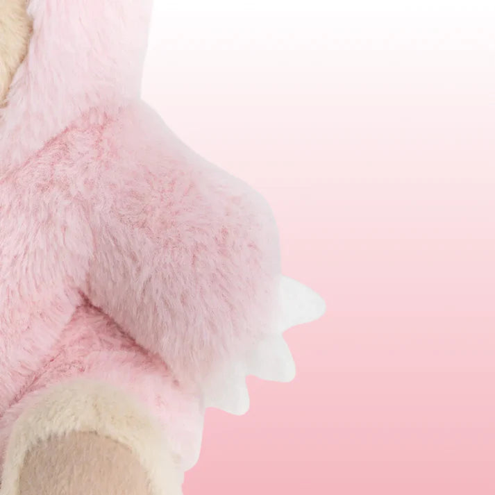 Puffi™ Dino Rosado| Adorable Osito Echo a Mano