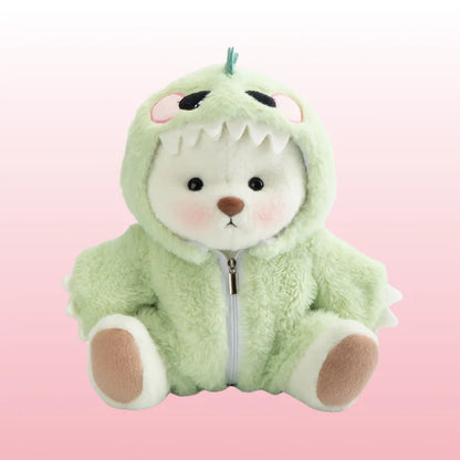 Puffi™ Dino Verde| Adorable Osito Echo a Mano