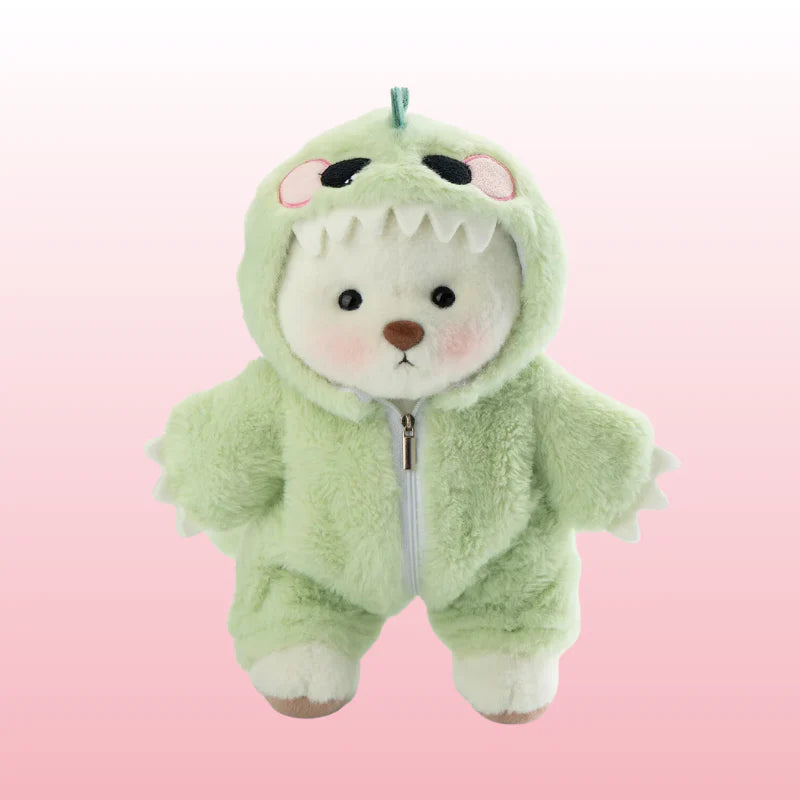 Puffi™ Dino Verde| Adorable Osito Echo a Mano