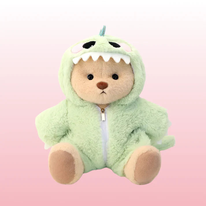 Puffi™ Dino Verde| Adorable Osito Echo a Mano