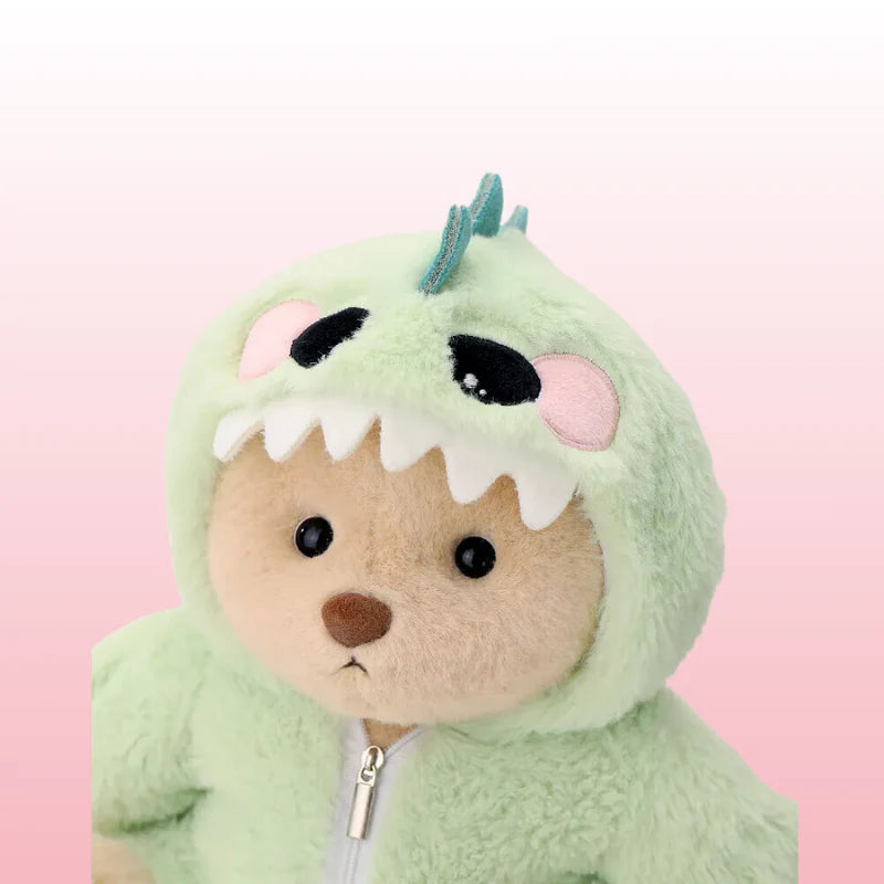 Puffi™ Dino Verde| Adorable Osito Echo a Mano